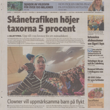 Skånska Dagbladet Framsida Trupp Trunk